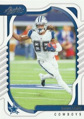 #20 CeeDee Lamb - Dallas Cowboys - 2022 Panini Absolute Football