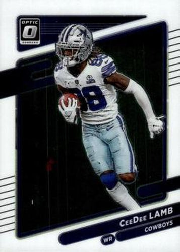 #20 CeeDee Lamb - Dallas Cowboys - 2021 Donruss Optic Football
