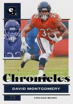 #20 David Montgomery - Chicago Bears - 2021 Panini Chronicles Football