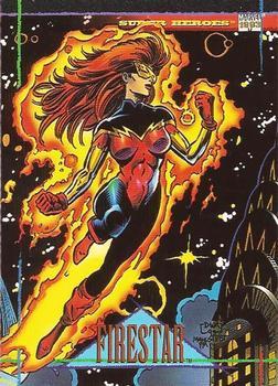 #20 Firestar - 1993 SkyBox Marvel Universe