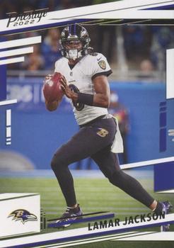 #20 Lamar Jackson - Baltimore Ravens - 2022 Panini Prestige Football