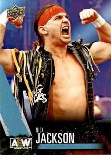 #20 Nick Jackson - 2021 Upper Deck AEW Wrestling