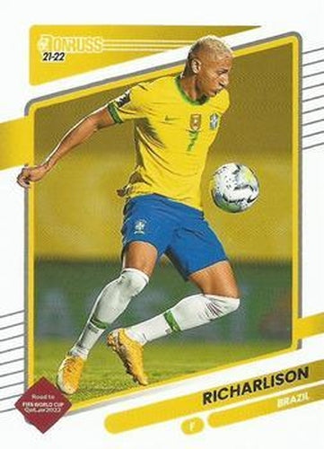 #20 Richarlison - Brazil - 2021-22 Donruss Road to FIFA World Cup Qatar 2022 Soccer