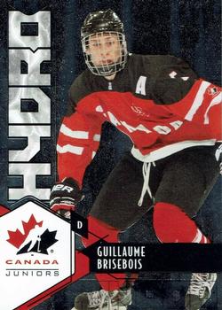 #H-20 Guillaume Brisebois - Canada - 2015 Upper Deck Team Canada Juniors - Hydro Hockey