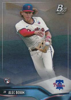 #20 Alec Bohm - Philadelphia Phillies - 2021 Bowman Platinum Baseball
