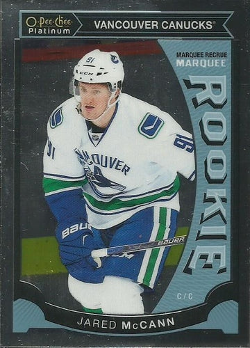 #M20 Jared McCann - Vancouver Canucks - 2015-16 O-Pee-Chee Platinum - Marquee Rookies Hockey