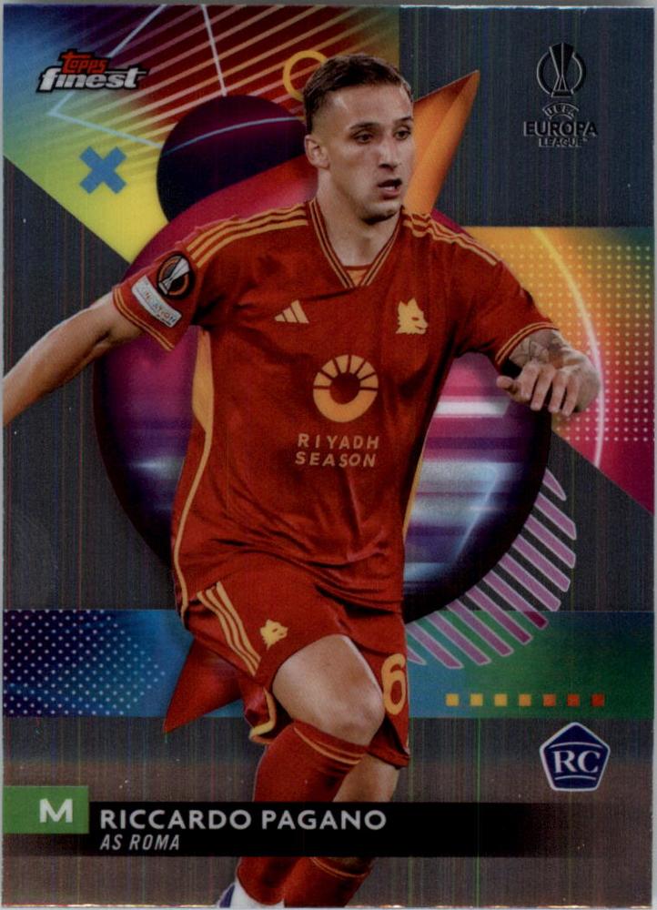 #20 Riccardo Pagano - Roma - 2023-24 Finest UEFA Club Competitions Soccer