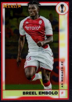 #20 Breel Embolo - AS Monaco - 2022-23 Merlin Chrome UEFA Club Competitions Soccer