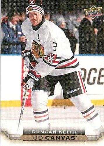#C20 Duncan Keith - Chicago Blackhawks - 2015-16 Upper Deck - UD Canvas Hockey