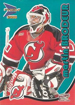 #20 Martin Brodeur - New Jersey Devils - 2000-01 Pacific Prism McDonald's - Blue Hockey
