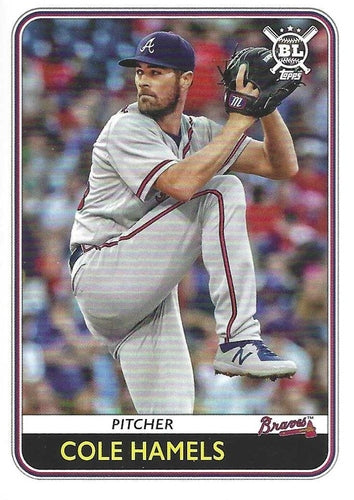 #21 Cole Hamels - Atlanta Braves - 2020 Topps Big League Baseball