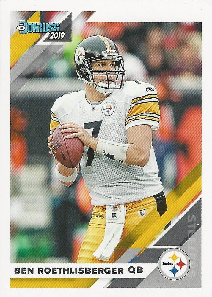 #210V Ben Roethlisberger - Pittsburgh Steelers - 2019 Donruss Football