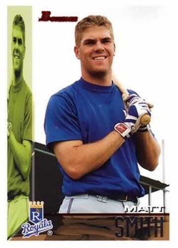 #210 Matt Smith - Kansas City Royals - 1995 Bowman Baseball