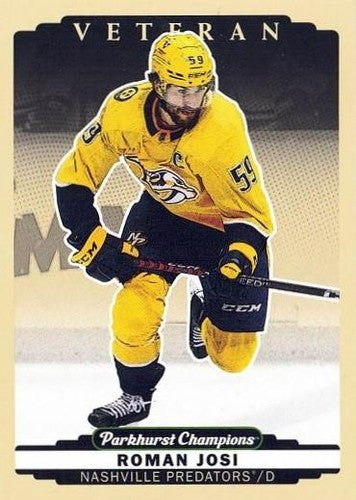 #210 Roman Josi - Nashville Predators - 2022-23 Parkhurst Champions Hockey
