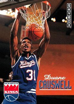 #210 Duane Causwell - Sacramento Kings - 1992-93 SkyBox Basketball