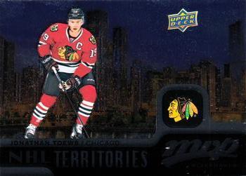 #210 Jonathan Toews - Chicago Blackhawks - 2015-16 Upper Deck MVP Hockey