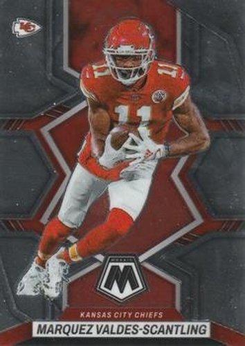 #210 Marquez Valdes-Scantling - Kansas City Chiefs - 2022 Panini Mosaic Football