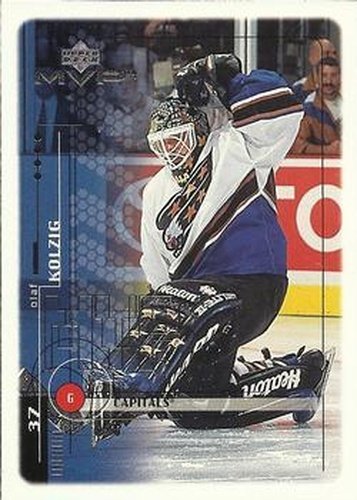#210 Olaf Kolzig - Washington Capitals - 1998-99 Upper Deck MVP Hockey