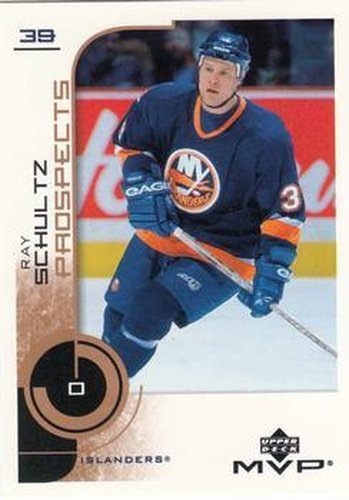 #210 Ray Schultz - New York Islanders - 2002-03 Upper Deck MVP Hockey