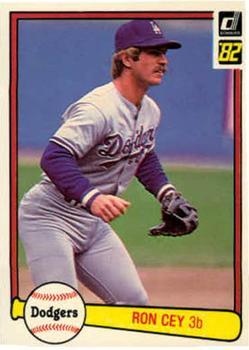 #210 Ron Cey - Los Angeles Dodgers - 1982 Donruss Baseball