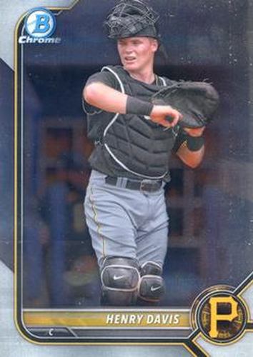 #BCP-210 Henry Davis - Pittsburgh Pirates - 2022 Bowman - Chrome Prospects Baseball
