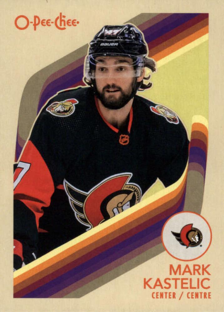 #210 Mark Kastelic - Ottawa Senators - 2023-24 O-Pee-Chee - Retro Hockey