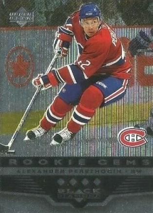 #210 Alexander Perezhogin - Montreal Canadiens - 2005-06 Upper Deck Black Diamond Hockey