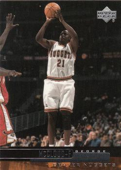 #211 George McCloud - Denver Nuggets - 1999-00 Upper Deck Basketball