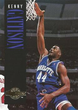 #211 Kenny Gattison - Charlotte Hornets - 1994-95 SkyBox Premium Basketball