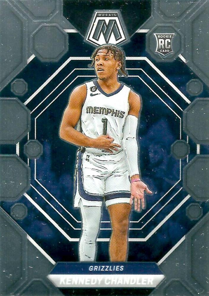 #211 Kennedy Chandler - Memphis Grizzlies - 2022-23 Panini Mosaic Basketball