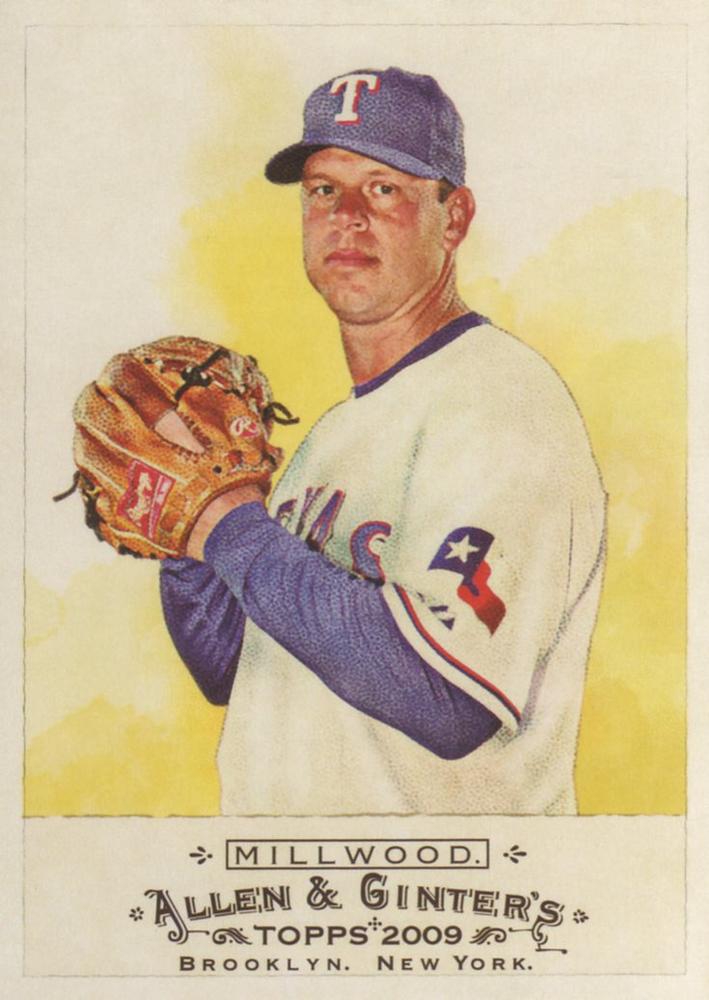 #211 Kevin Millwood - Texas Rangers - 2009 Topps Allen & Ginter Baseball