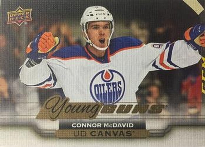 #C211 Connor McDavid - Edmonton Oilers - 2015-16 Upper Deck - UD Canvas Hockey