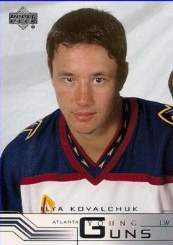 #211 Ilya Kovalchuk - Atlanta Thrashers - 2001-02 Upper Deck Hockey