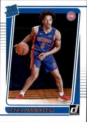 #211 Cade Cunningham - Detroit Pistons - 2021-22 Donruss Basketball