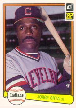 #211 Jorge Orta - Cleveland Indians - 1982 Donruss Baseball