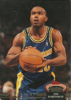 #211 Tim Hardaway - Golden State Warriors - 1992-93 Stadium Club Basketball
