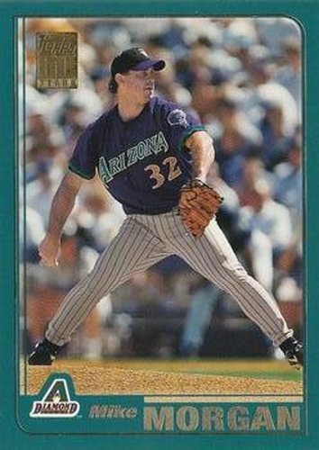 #211 Mike Morgan - Arizona Diamondbacks - 2001 Topps Baseball