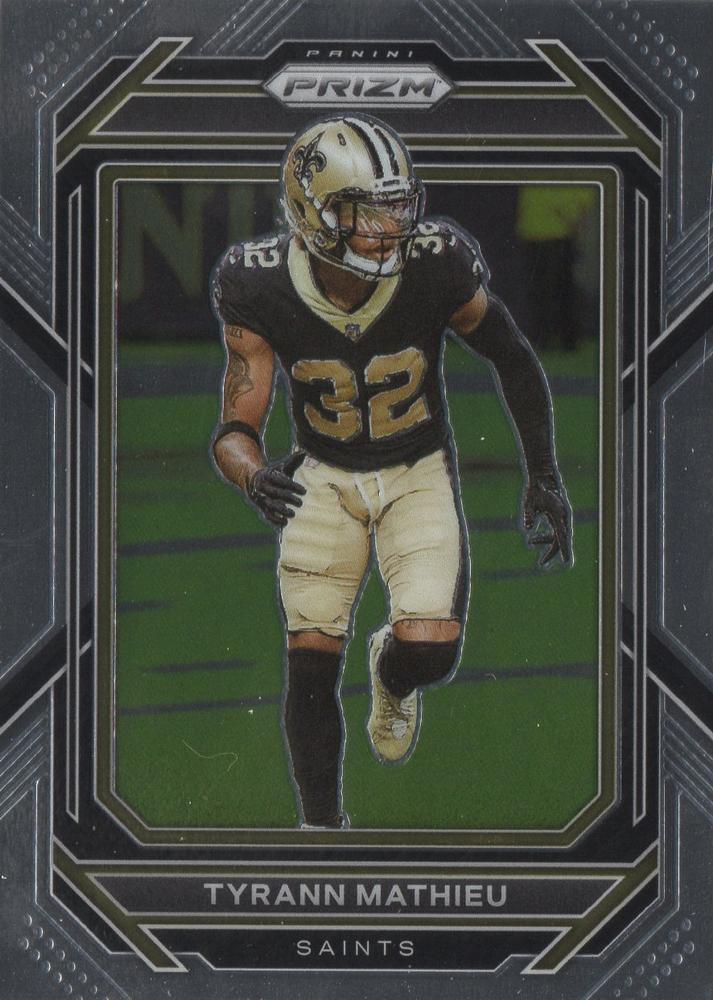 #211 Tyrann Mathieu - New Orleans Saints - 2022 Panini Prizm Football