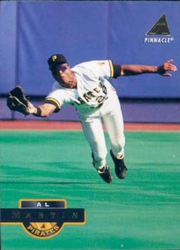 #211 Al Martin - Pittsburgh Pirates - 1994 Pinnacle Baseball