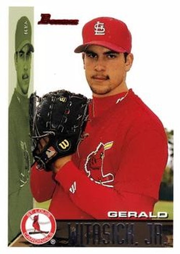 #212 Gerald Witasick Jr. - St. Louis Cardinals - 1995 Bowman Baseball