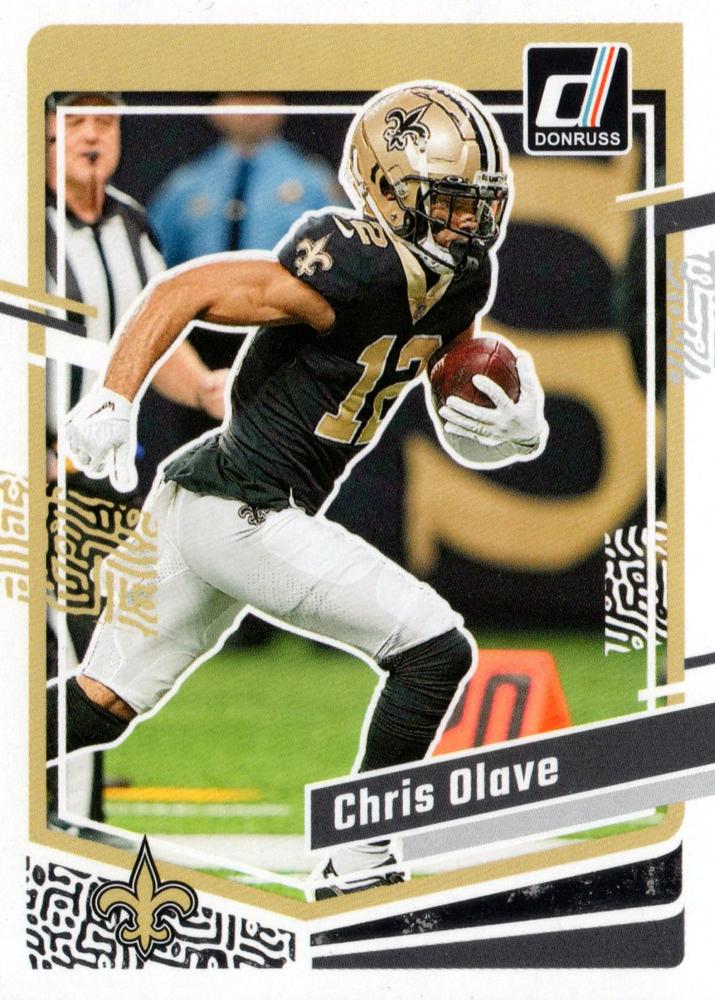 #212 Chris Olave - New Orleans Saints - 2023 Donruss Football
