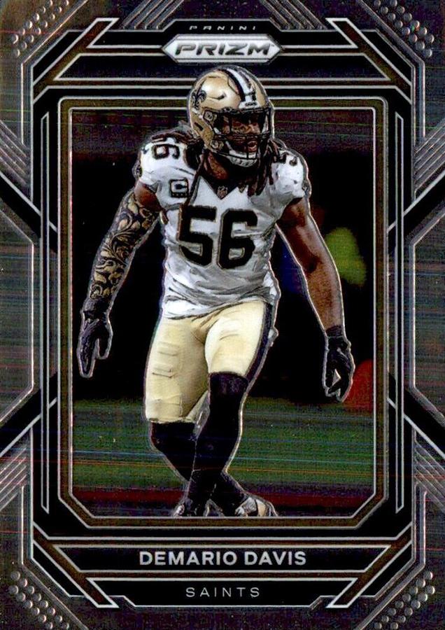 #212 Demario Davis - New Orleans Saints - 2022 Panini Prizm Football