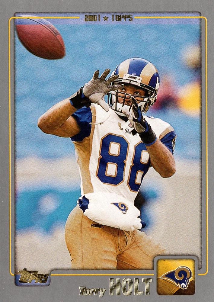 #212 Torry Holt - St. Louis Rams - 2001 Topps Football