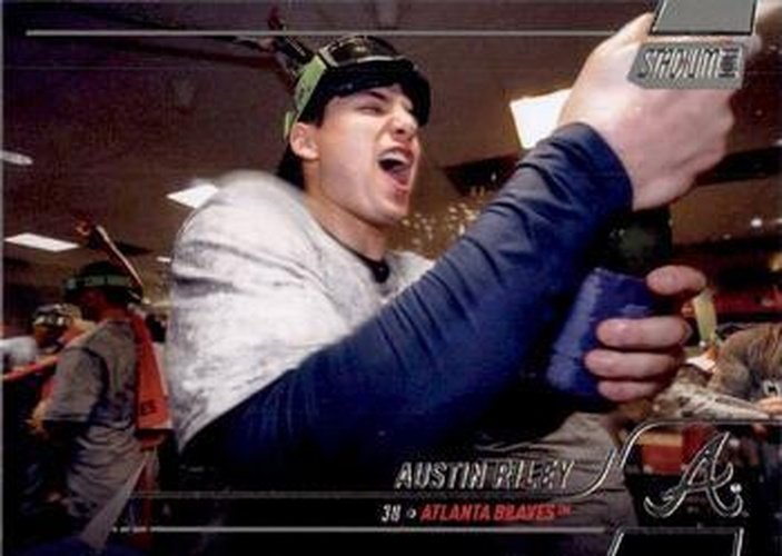#212 Austin Riley - Atlanta Braves - 2022 Stadium Club Baseball