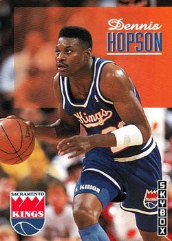 #212 Dennis Hopson - Sacramento Kings - 1992-93 SkyBox Basketball