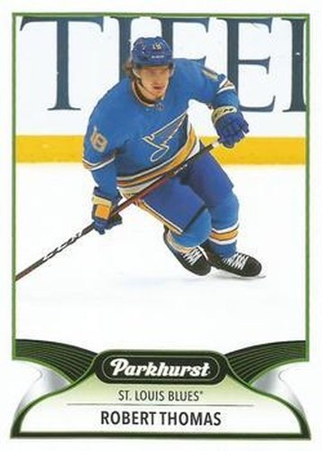 #212 Robert Thomas - St. Louis Blues - 2021-22 Parkhurst Hockey