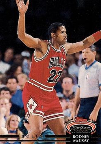 #212 Rodney McCray - Chicago Bulls - 1992-93 Stadium Club Basketball
