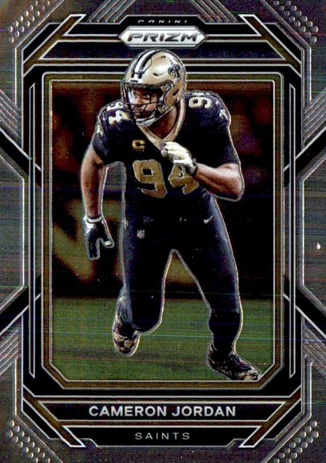#213 Cameron Jordan - New Orleans Saints - 2022 Panini Prizm Football