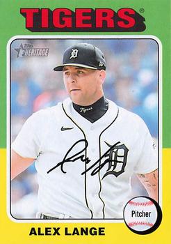 #213 Alex Lange - Detroit Tigers - 2024 Topps Heritage Baseball