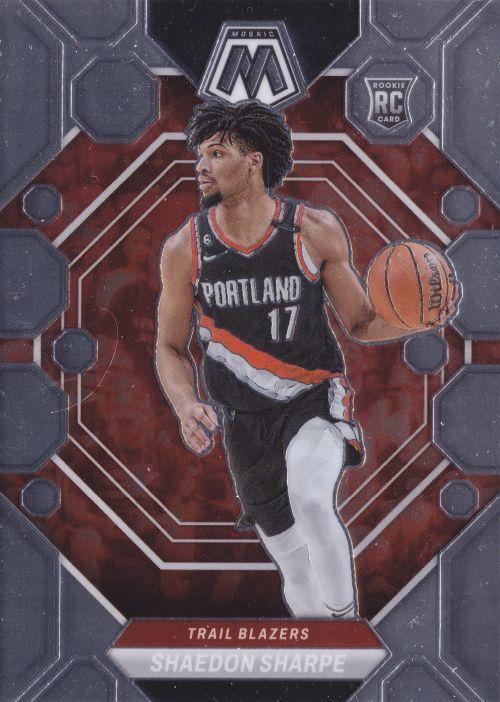 #213 Shaedon Sharpe - Portland Trail Blazers - 2022-23 Panini Mosaic Basketball